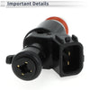 Honda Civic & CR-V (2001-2005) - 1 x Black Injector Fuel Injector