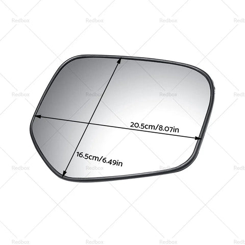 Mitsubishi Triton Front Right Side Mirror Glass w/ Back Plate (2006-2015)