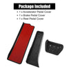 BMW X3 X4 3 x Accelerator & Brake Pedal Covers (2011-2023)