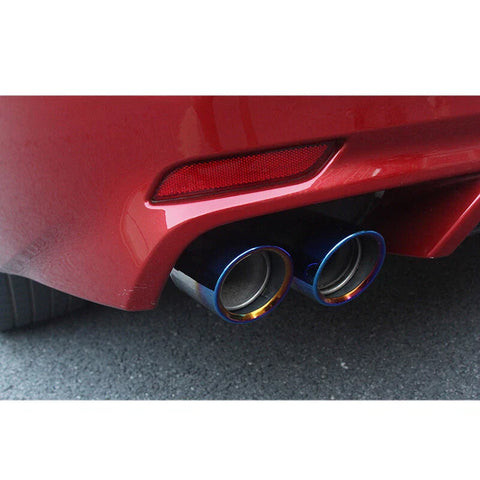 Toyota Camry XV70 SE XSE Blue Exhaust Pipe End Tip Muffler (2018-2022)