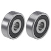 2 x Deep Groove Ball Bearing Z2 10x35x11mm Double Sealed Chrome Steel