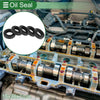 Car Oil Seal 15x26x7mm NBR Black 5 Pcs Rotary Shaft Seal