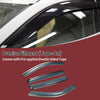 Ford Ranger (2019-2023) Side Vent Visors Black Window Deflectors 1 Set