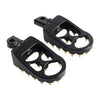 Harley Dyna Sportster Fatboy CNC Wide Fat Foot Pegs (2000-2023)