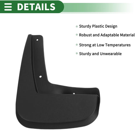 Chevrolet Equinox Mud Flaps Splash Guards (2010 - 2017)