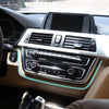 BMW 3 Series F30 F31 F32 F34 F36 Chrome Center Console Cover Frame (2012-2019)