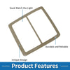 Toyota Tacoma Light Brown Front Row Headlight Trim Bezel (2016-2023)
