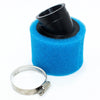 PIT Quad Dirt Bike ATV Buggy 42mm Bent Angled Foam Pod Air Filter