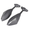 Ducati Honda 2 x Rearview Mirrors with Turn Signal Lights