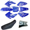 CRF70 150cc PIT PRO Dirt Bike Fairing Fender Guard + Seat + Fuel Tank