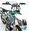 Yamaha YZ 65 Custom Graphic Kit Bullet Style Decals (2018-2023)