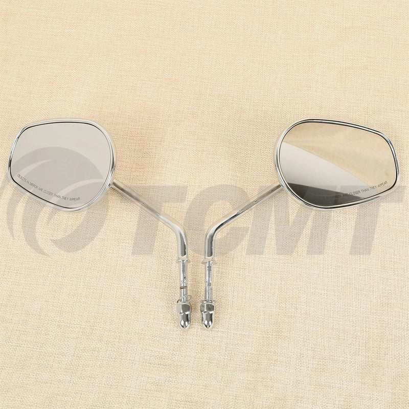 Harley Davidson Sportster XL 1200 883 Chrome Rear View Mirrors (2004-2023)