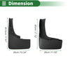 Ford Ranger T8 / T9 2019-2023 with Mounts Mud Flaps Splash Guards
