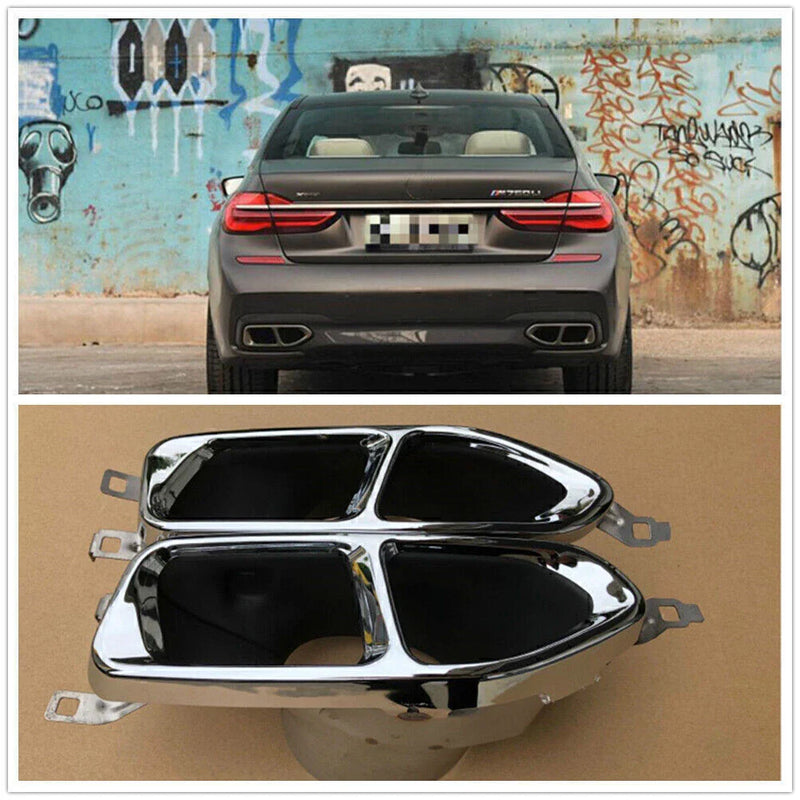 BMW 7 Series M Sport G11 G12 Muffler Pipe Tip (2016-2019)