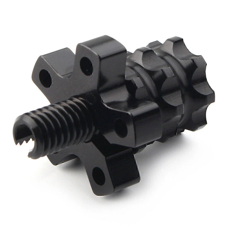 Motorcycle Dirt Bike Black CNC M8 Clutch Brake Cable Adjuster Screw