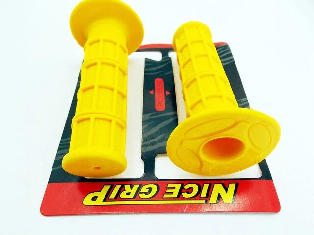 Suzuki RM80  - Left & Right Pair Yellow Hand Grip Set
