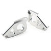 Yamaha YZF FZ8 FZ1 TMAX Silver Motorcycle Axle Spindle Chain Adjuster Blocks