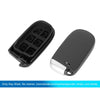 Jeep Cherokee, Ram 1500, 2500, 5 Button Key Fob Shell Case (2014-2023)