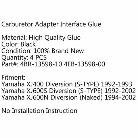 Yamaha XJ400 Diversion (S-Type) Intake Manifold (1992)