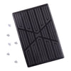 Universal Black PVC Car Floor Carpet Pad Mat Pedal Patch Cover