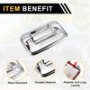 Ford F-150 (2004-2014) Silver Tone Exterior Door Handle Cover Set