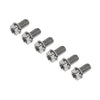Motorcycle Bike 6 x M8x10mm Titanium Torx Head Flange Screws