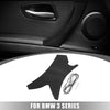 BMW E90 Carbon Fiber Interior Door Handle Strap Covers (2006-2011)