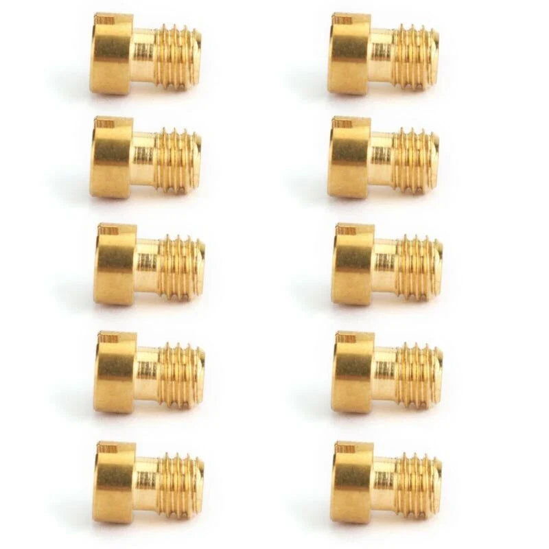 GY6 Motorcycles Carburetor 10 x Round Head Main Jet 5mm 82-105