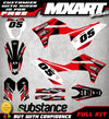 Gas Gas EC250F 2021 Model Decal Kit Stickers