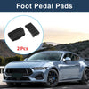 Ford Mustang Mach-E (2021-2025) Black 2 x Foot Accelerator Pedal Covers