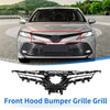 Toyota Camry LE (2018-2020) Black Front Hood Bumper Grille