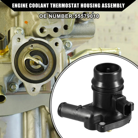 Chevrolet Trax Engine Coolant Thermostat Housing Assembly (2013–2019)