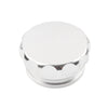 Fuel Tank Cover 2" Silver Aluminum Weld-On Filler Neck w/ Cap