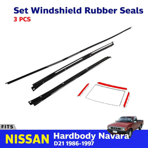 Windshield Reveal Moulding Front Fits Nissan Navara D21 Pickup Ute 1986-97 D10