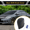 Honda Civic (2016-2021) Black Blue Faux Leather Car Gear Shift Knob Cover 1 Pc