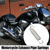 Make Model 6 x 58mm / Muffler Exhaust Pipe Spring Universal Silver Tone /