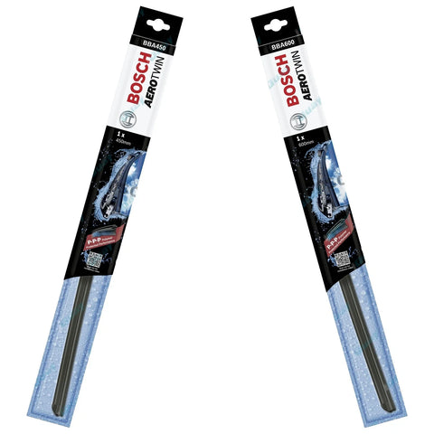 Mazda Premacy CP 2001~2003 Front Pair Bosch Aerotwin Wiper Blades
