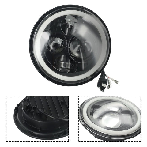 Motorcycle Headlight / 7 Inch Round