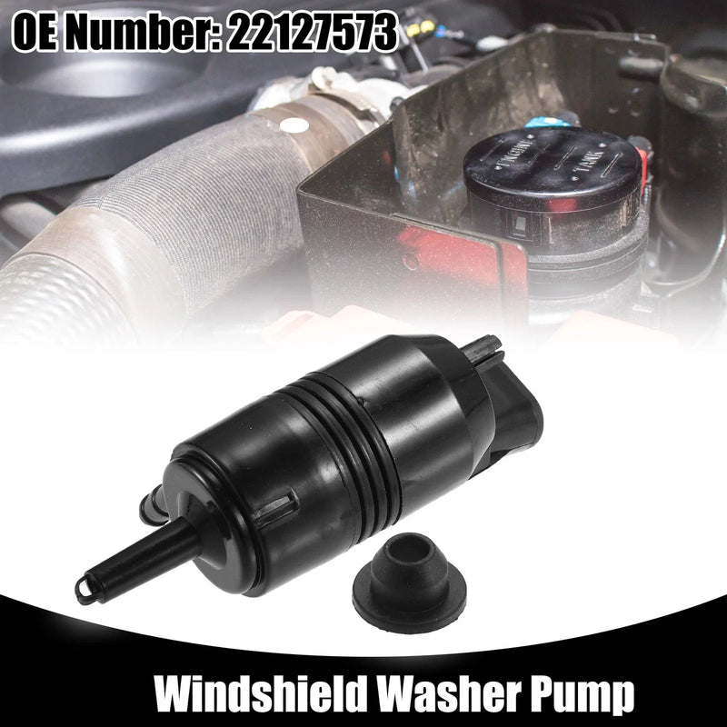Chevrolet C1500 Rear Windshield Washer Pump Black (1991-1999)