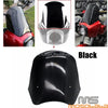 Harley Dyna Low Rider FXDLS, Wide Glide FXDWG 15" Black Windshield (2016-2023)