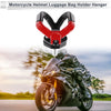 Motorcycle 1 Pc Butterfly Open-closed Double Hook Motorcycle Hanging Hook