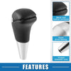 Toyota Land Cruiser Black Silver Tone Gear Shift Knob Stick Shifter