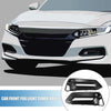 Honda Accord (2018-2020) Black 2 x Front Fog Light Grille Covers