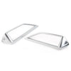 Subaru Forester Matte Silver Front Middle Air Vent Covers (2019-2022)