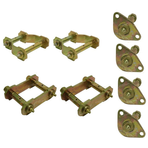 Toyota HILUX Greasable Swing Shackle x4 + Pins x4