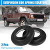 Jeep (52000229) Black 2 x Front Upper Coil Spring Insulators