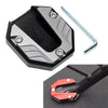 Motorcycle Bikes Side Stand Support Kickstand Extender Pad