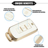 Mitsubishi Outlander 3 x Remote Keyless Key Fob Covers (2014-2021)