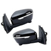 Nissan Qashqai Electric Door Wing Mirror Black Pair (2014-2018)