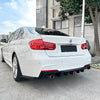BMW 3 Series F30 M Sport Rear Bumper Diffuser Lip (2013-2019)